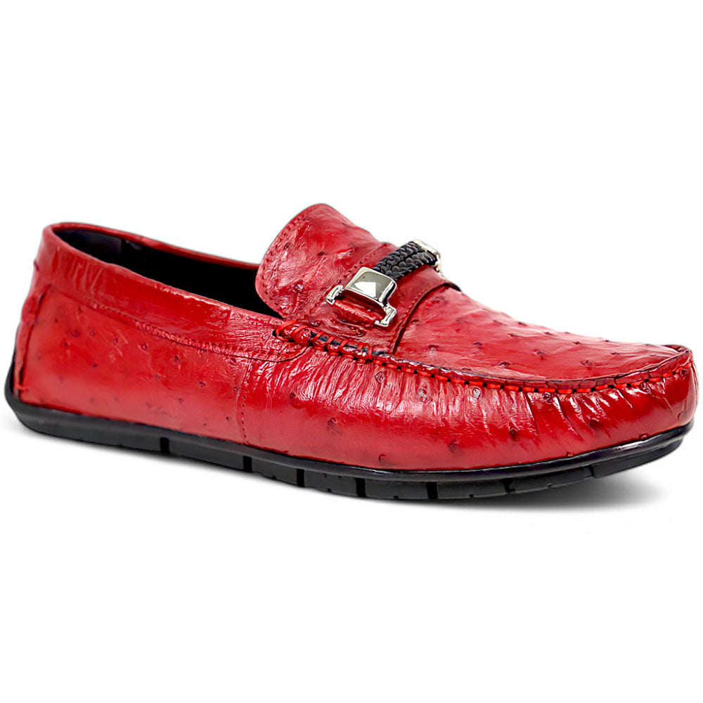 Mauri Sprinter 3517/5 Ostrich Loafers Campari