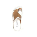 Mauri Torre 1649 Lizard & Nappa Sandals Sand / White