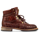 Mauri Tracker 4986 Body Alligator & Ostrich Leg Boots Gold