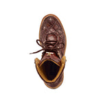 Mauri Tracker 4986 Body Alligator & Ostrich Leg Boots Gold