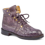 Mauri Tracker 4986 Body Alligator & Ostrich Leg Boots Med Grey