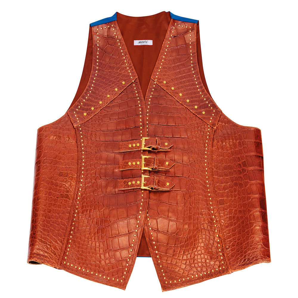 Mauri V72 Body Alligator Vest Gold