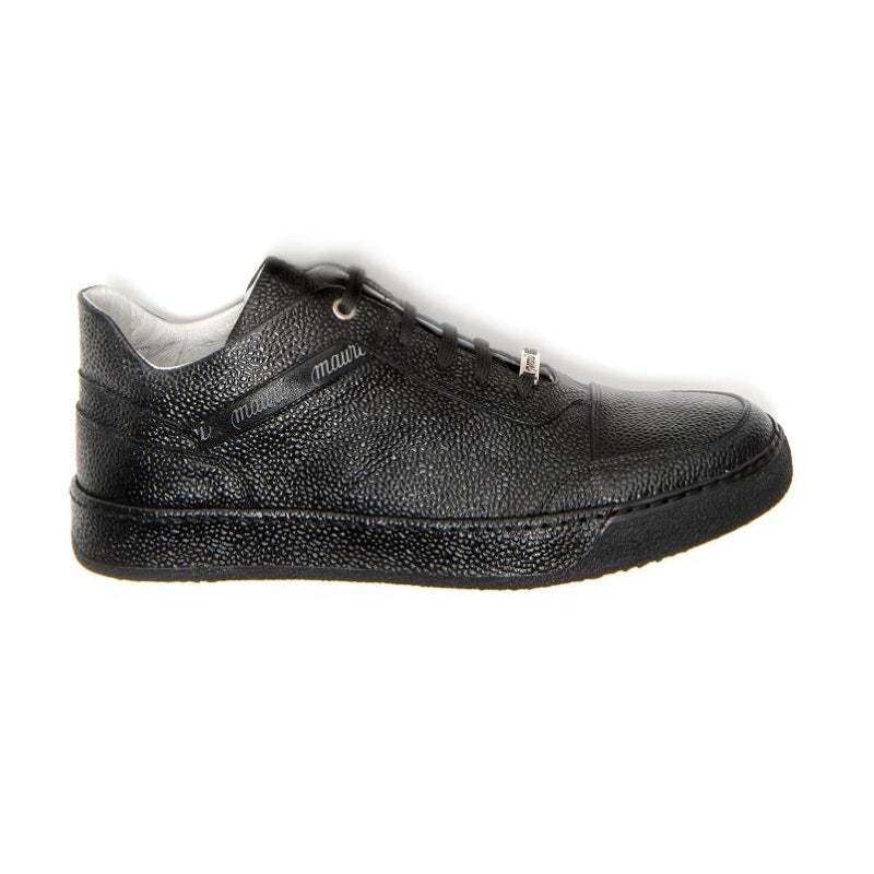 Mauri Vulcano M771 Pebble Grain Sneakers Black