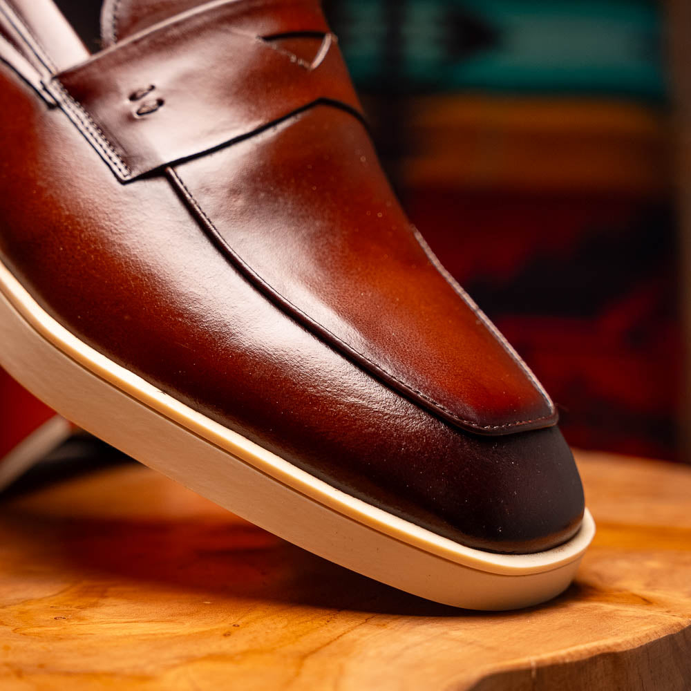 Belvedere Studio Maurizio Penny Loafer Hybrid Sneaker Cognac