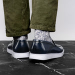 Belvedere Studio Maurizio Penny Loafer Hybrid Sneaker Navy