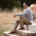 Samuel Hubbard Featherlight Fast Lace-Up Sneaker Cognac