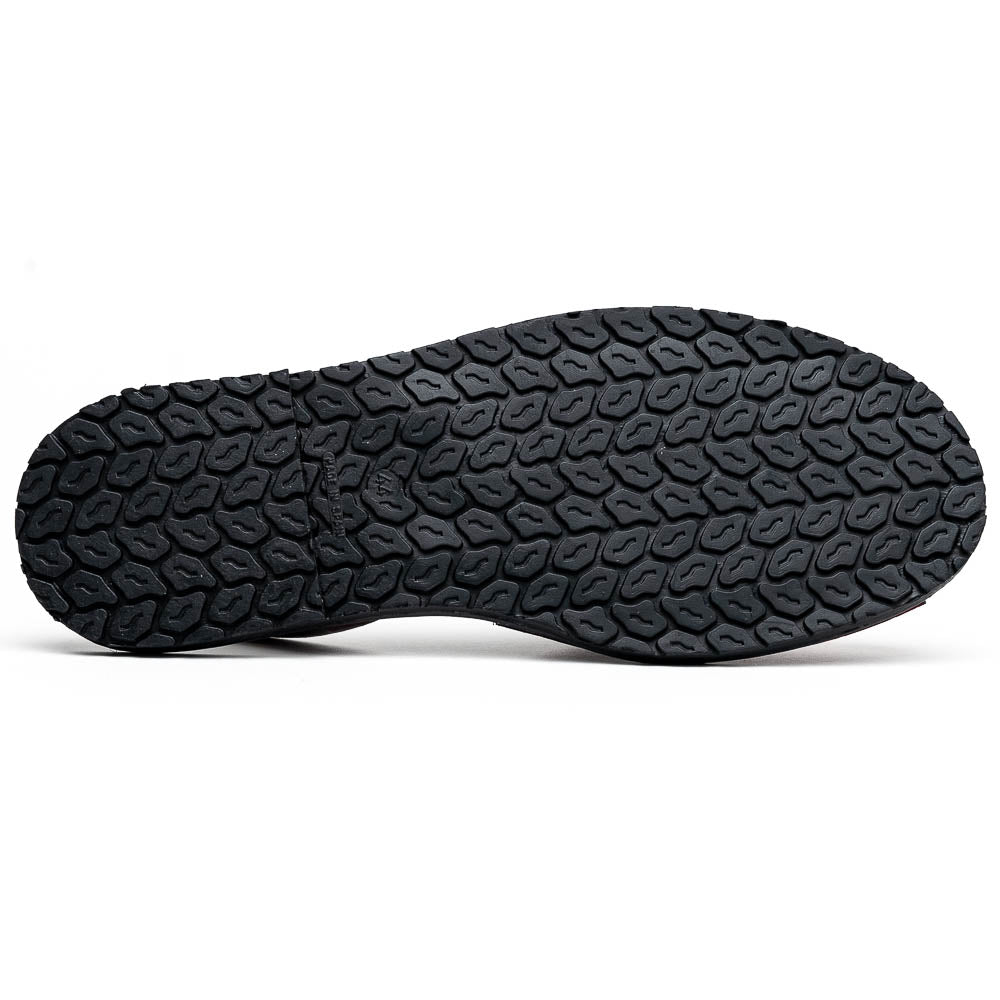 Maseratti Naples Embossed Caiman Minorca Sandals Burgundy