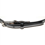 Bespoke-England Men's Leather Belt - Black