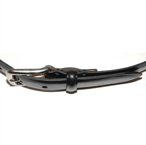 Bespoke-England Men's Leather Belt - Black