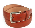 Bespoke-England Men's Leather Belt - Chestnut