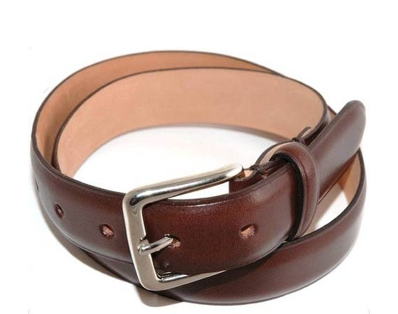 Bespoke-England Men's Leather Belt - Havanna