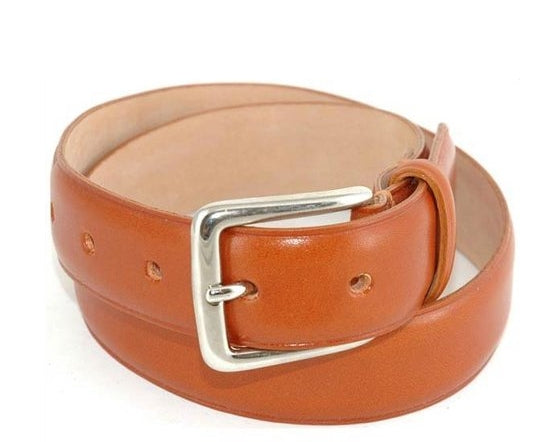 Bespoke-England Men's Leather Belt - Tan