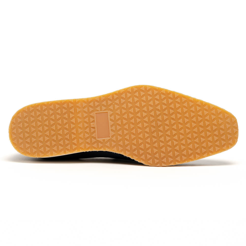 Zelli Meo 3 Suede & Crocodile Loafers Navy (11-020-NVY)