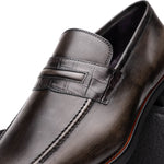Zelli Meo Hand Burnished Loafers Grey (15-703-GRY)