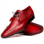 Marco Di Milano Merida Caiman & Lizard Derby Red
