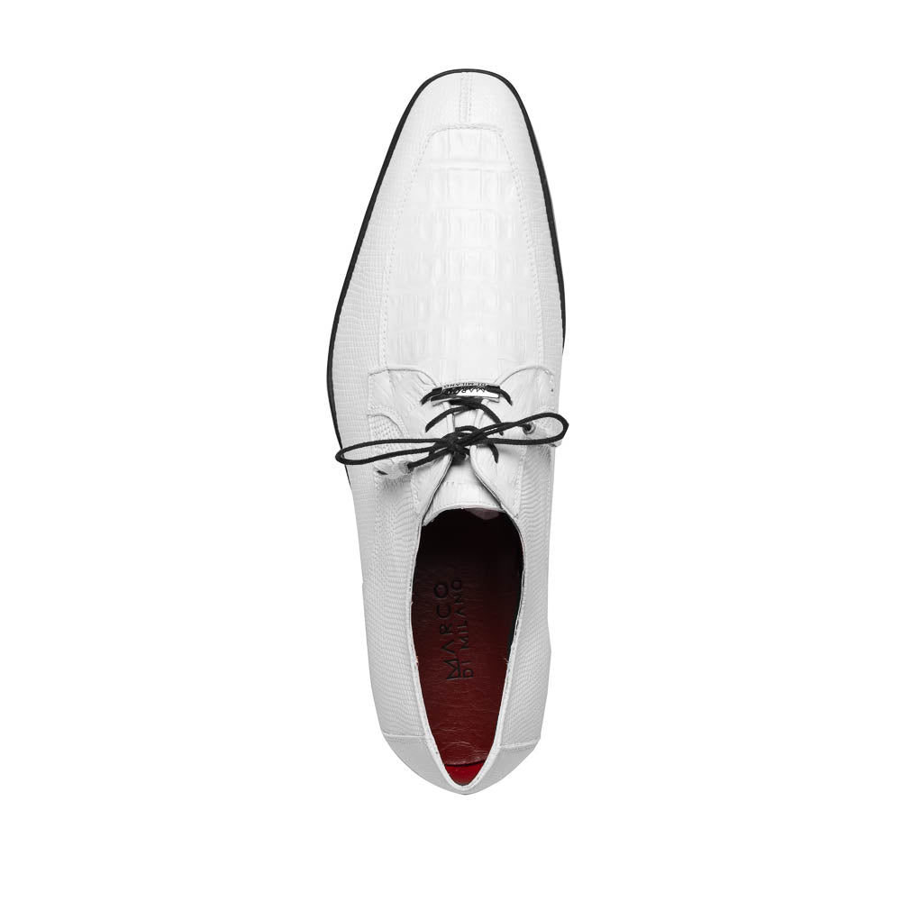 Marco Di Milano Merida Caiman & Lizard Derby White