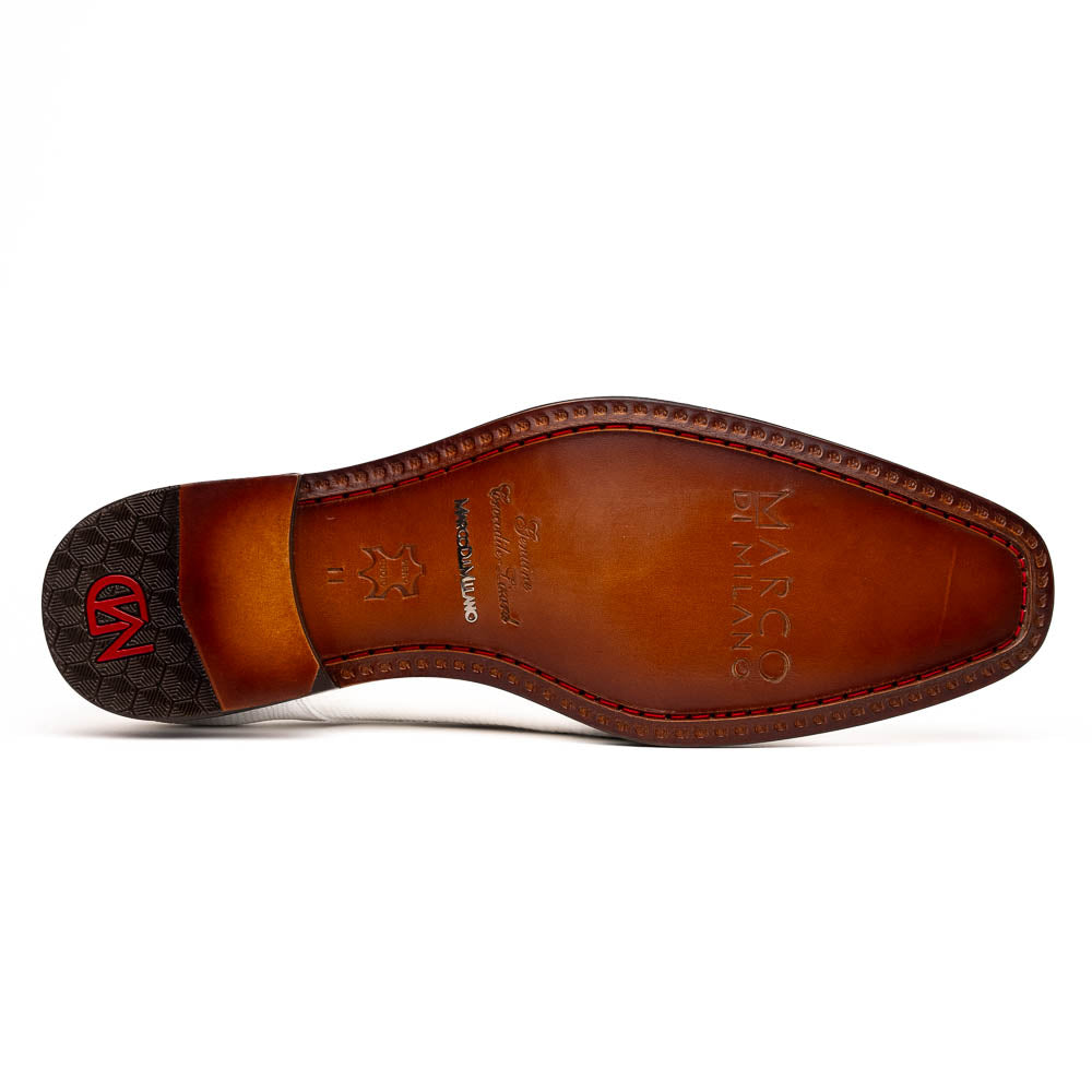 Marco Di Milano Merida Caiman & Lizard Derby White
