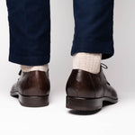 Marco Di Milano Merida Caiman & Lizard Derby Brown