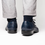 Marco Di Milano Merida Caiman & Lizard Derby Navy