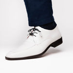 Marco Di Milano Merida Caiman & Lizard Derby White