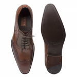 Mezlan 15540 Burnished Calfskin Shoes Brown