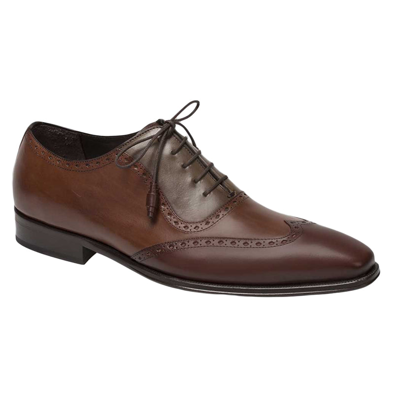 Mezlan 15540 Burnished Calfskin Shoes Brown
