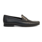 Mezlan 17269 Calfskin Penny Loafer Black