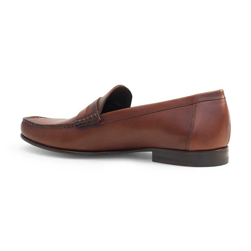Mezlan 17269 Calfskin Penny Loafer Cognac