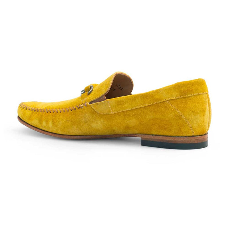 Mezlan 17304 Suede Venetian Mocassin Mustard