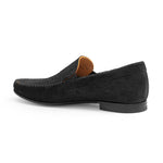 Mezlan 17307 Nubuck Moccasin Black