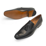 Mezlan 19589 Calfskin Loafer Black