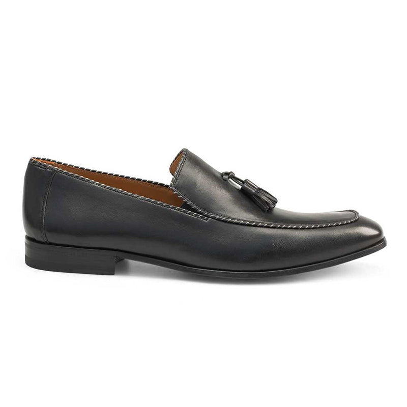 Mezlan 19589 Calfskin Loafer Black