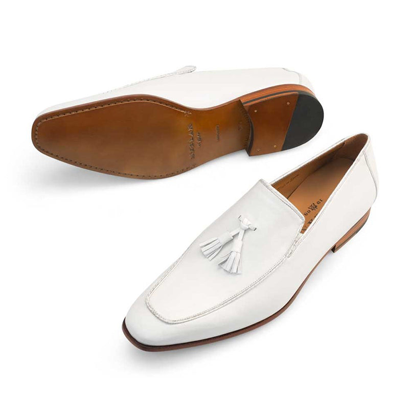 Mezlan 19589 Calfskin Loafer Bone