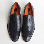 Mezlan Exclusive - 3888C Crocodile Loafers Blue