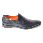 Mezlan Exclusive - 3888C Crocodile Loafers Blue