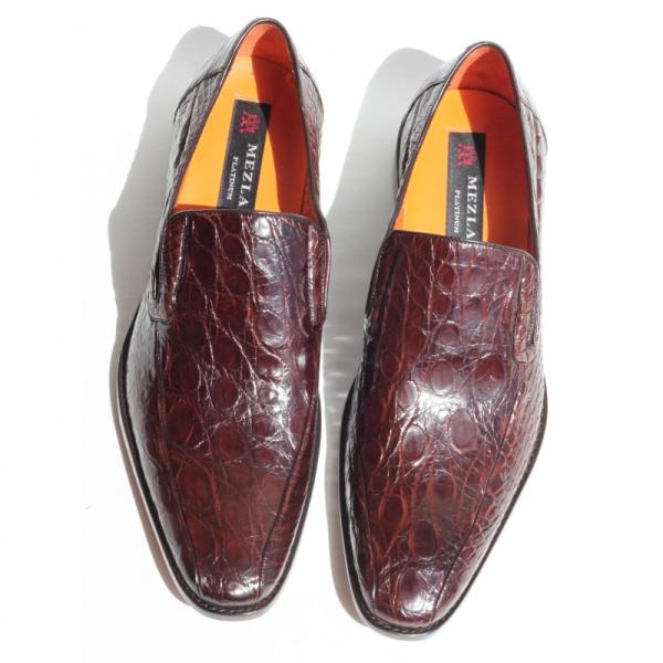 Mezlan Exclusive - 3888C Crocodile Loafers Tan