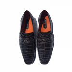 Mezlan 4226-F Crocodile Loafers Gray
