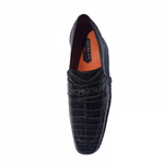 Mezlan 4226-F Crocodile Loafers Gray