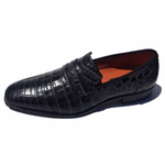 Mezlan 4226-F Crocodile Loafers Gray