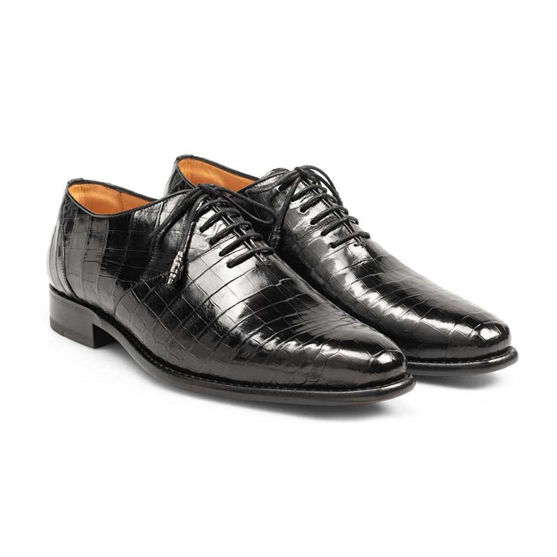 Mezlan 4291-J Alligator Shoes Black