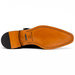 Mezlan 4566-L Lizard Monk Strap Gray (Exclusive)