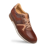 Mezlan A802 Lizard & Suede Sneaker Brown