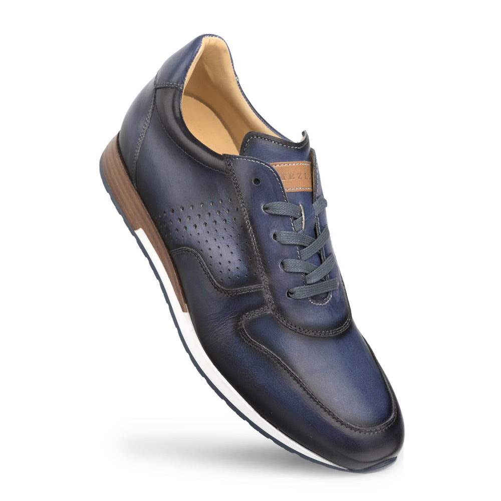 Mezlan A806 Patina Hybrid Sneaker Blue