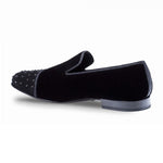 Mezlan Abel Velvet / Suede Shoes Black
