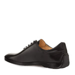 Mezlan Achilles Calfskin Lace-up Shoes Black