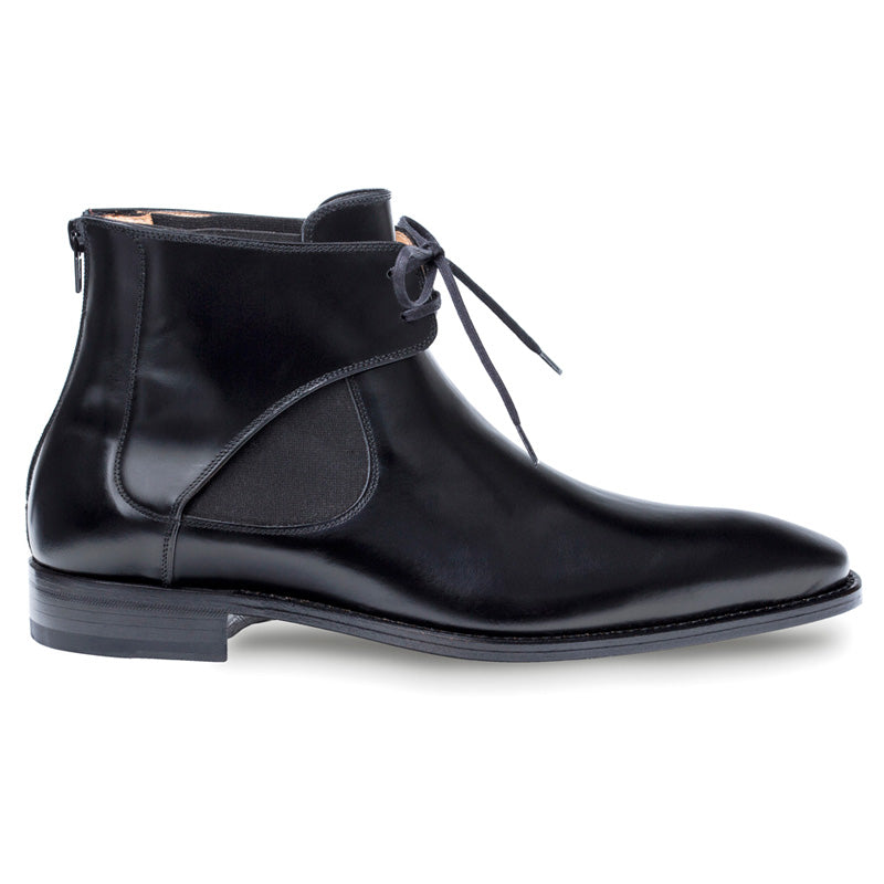 Mezlan Affleck Calfskin Boots Black