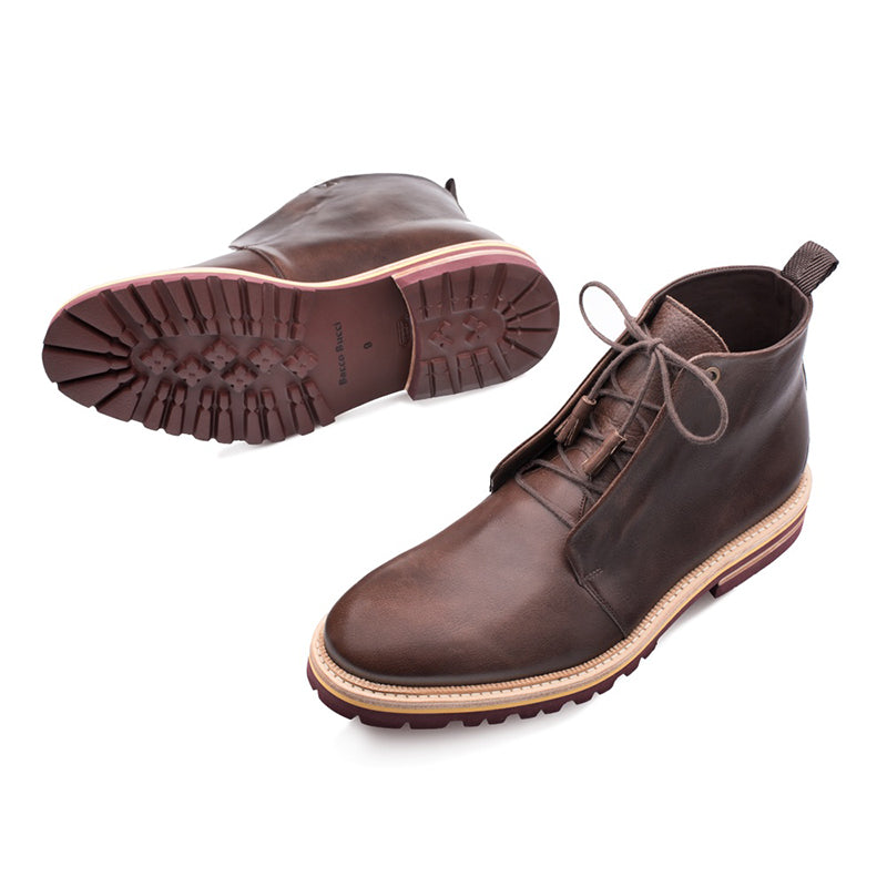 Mezlan Alesia Hi Top Boots Brown