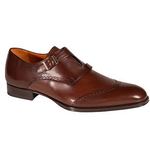 Mezlan Alicante Spectactor Monk Strap Shoes Brown / Cognac