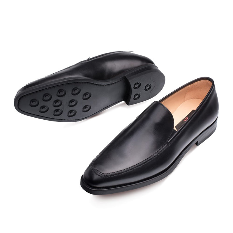 Mezlan Alton Calfskin Shoes Black