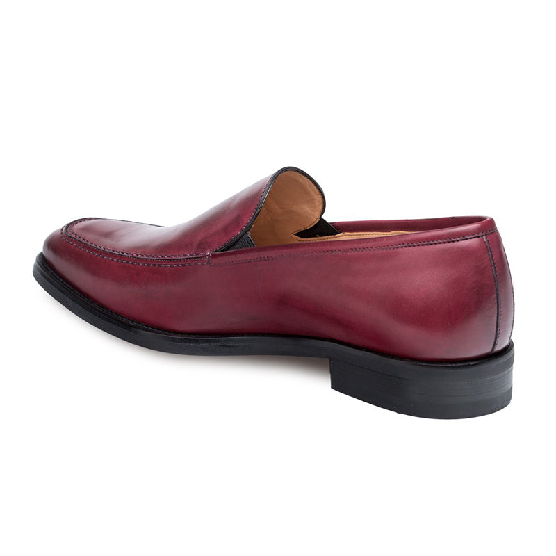 Mezlan Alton Calfskin Shoes Burgundy